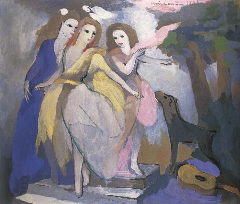 Marie Laurencin Three dancer China oil painting art